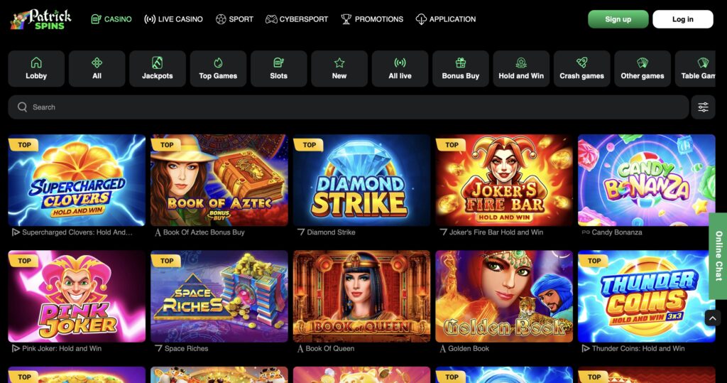 Patrick Spins - #5 Rated Credit Card Casino