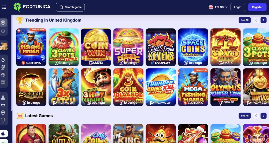 new credit card casino for UK players